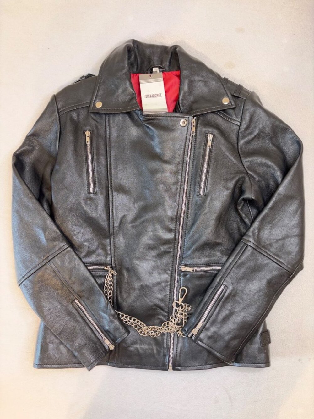 Stranger things hellfire club biker jacket adult size 2XL
